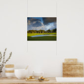 De Makai-golfbaan in Princeville Poster (Keuken)