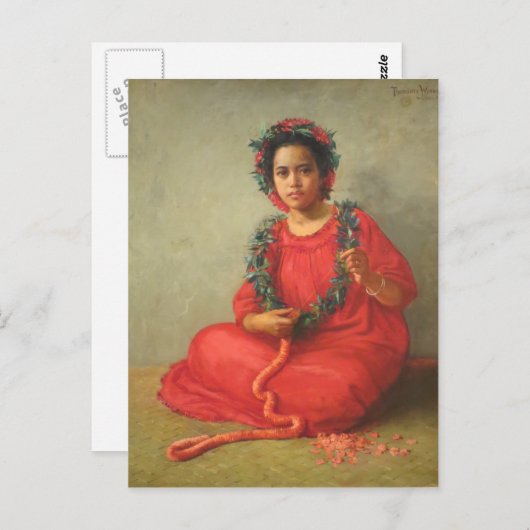 De "maker Lei" - Theodorus II Wores Briefkaart (Voorkant / Achterkant)