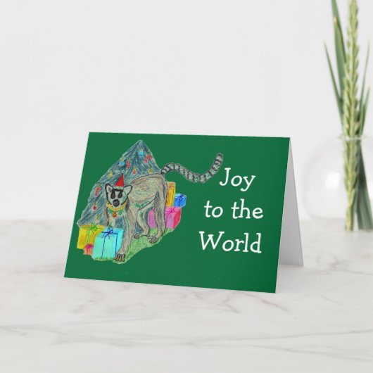 De Maki van Kerstmis Feestdagen Kaart (Voorkant)