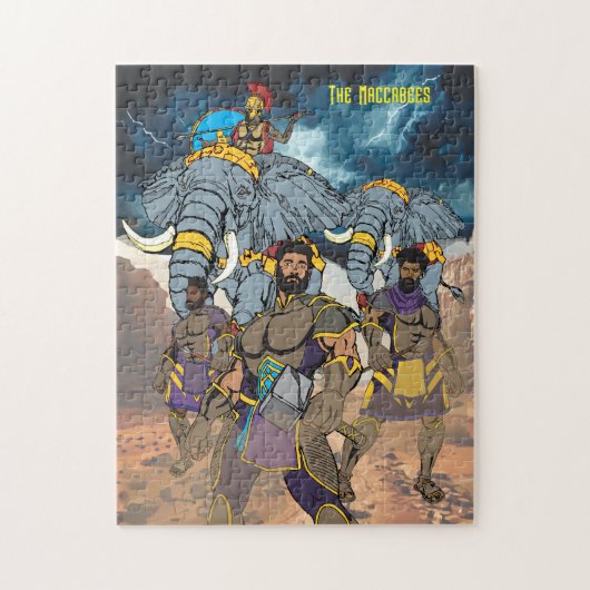 De Makkabeeën Legpuzzel (Verticaal)