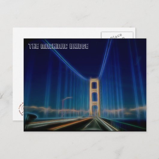 De makreelbrug briefkaart (Voorkant / Achterkant)