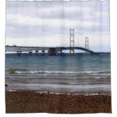 De makreelbrug douchegordijn (Voorkant)