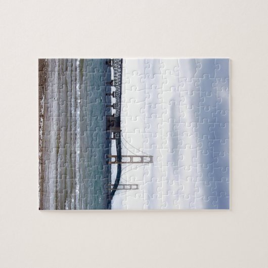 De makreelbrug legpuzzel (Horizontaal)