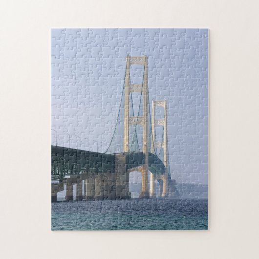 De makreelbrug legpuzzel (Verticaal)