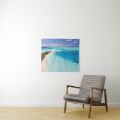 De Malediven  Blue Ocean Beach Sandy Shore Wandkleed (In Situ (horizontaal))