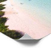 De Malediven zijn een romantische vakantie door ee Poster (Hoek)