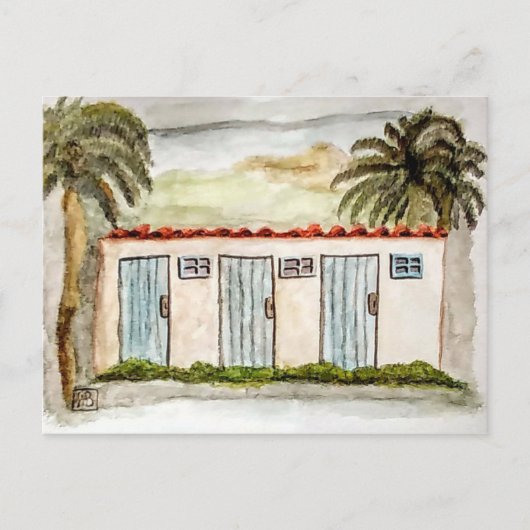 De Malibu Lagoon Briefkaart (Voorkant)