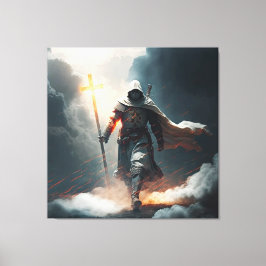 De Malplaatjes, het Kruis, en de Elementen van Vuu Canvas Afdruk