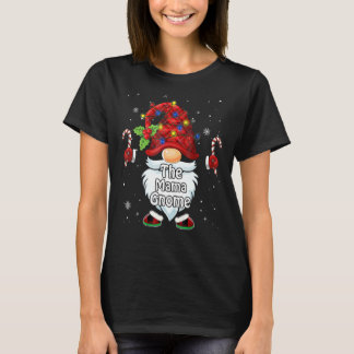 De Mama Gnome Kerst Bijpassende Familie T-shirt