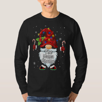 De Mama Gnome Kerst Bijpassende Familie T-shirt