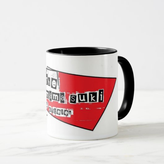 DE MAMA SUKI Koffiebeker Mok (Voorkant rechts)