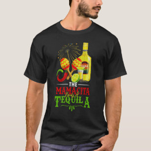 De Mamacito heeft een Tequila Mexican Sombrero Cin T-shirt