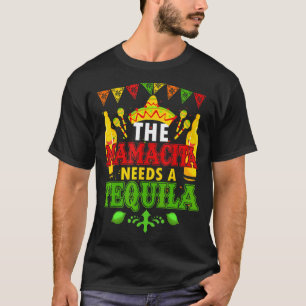 De Mamacito heeft een Tequila Mexican Sombrero Cin T-shirt