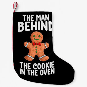 De man achter de koek in de oven kerst Pr Kleine Kerstsok