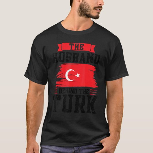 De man achter de Turks T-shirt (Voorkant)