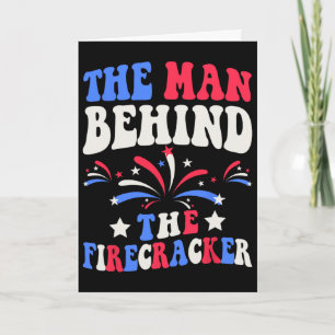 De Man Achter De Vuurwerk 4e Juli Geslacht Kaart