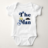 De Man Baby Creeper Romper (Voorkant)