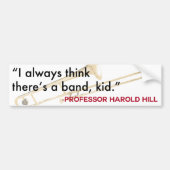 De Man-bumpersticker voor muziek Bumpersticker (Voorkant)