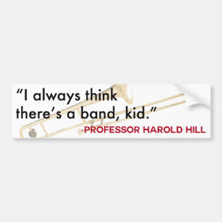 De Man-bumpersticker voor muziek Bumpersticker