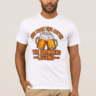 De Man, De Mythe, De Drinklegende – Grappige Bij T-shirt