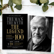 De Man De Mythe De Legende 100ste Verjaardag