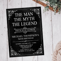 De Man De Mythe De Legende 50ste Verjaardag