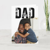 De Man De Mythe De Legende Kaart (Voorkant)