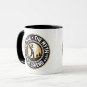 De Man De Mythe De Legende Mok (Voorkant links)