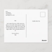 De Man De Mythe De Legende PAPA Cool Vaderdag Briefkaart (Achterkant)
