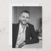 De Man De Mythe De Legende Verrassings 65e Verjaar Kaart (Achterkant)