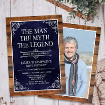 De Man De Mythe De Legende Verrassingsfeest 60e Ve