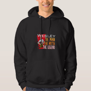 De man de mythe de legende Wesley Hoodie