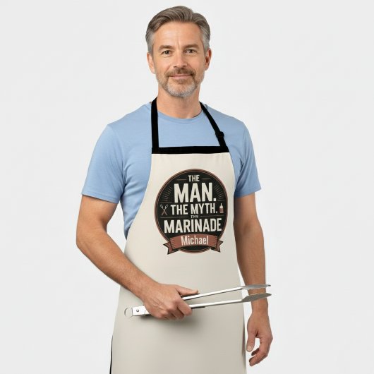 De Man De Mythe De Marinade BBQ Schort