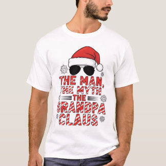 De Man, De Mythe, De Opa Claus | Grappige Chris T-shirt