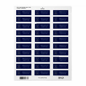 De Man De Mythe Het Legendarische Blauwe Retouradr Etiket (Full Sheet)
