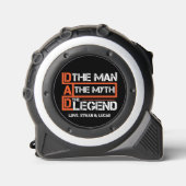 De Man De Mythe | Persoonlijke Vader Rolmaat (Voorkant)