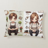 De man, de vrouw ver. 1 Accentkussen Accent Kussen (Achterkant)