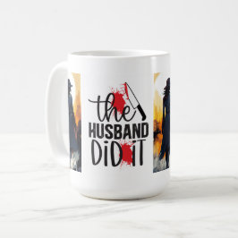 De man deed het koffiemok