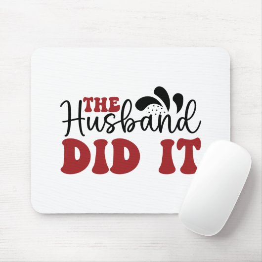 De man deed het muismat (Met muis)