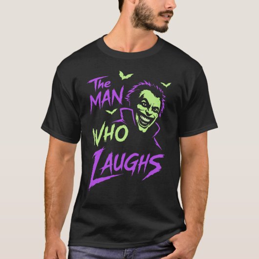 De Man Die Lacht T-shirt (Voorkant)
