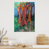 De man die me over zonsopgang heeft verteld poster (Keuken)