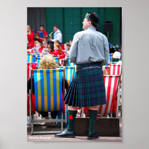 De Man in de Kilt Poster