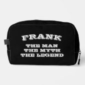 De man myth legend custom zwarte toilettas toilettasje (Voorkant)