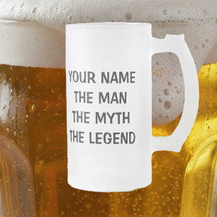 De man myth legende bier mok voor 60th Birthday ma