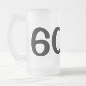 De man myth legende bier mok voor 60th Birthday ma (Links)