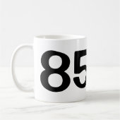De man myth legende mok voor 85th Birthday mannen (Links)