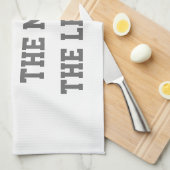 De man mythe legende keukenhanddoeken voor mannen (Quarter Fold)