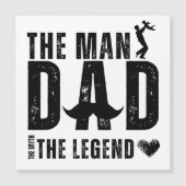 De Man, Mythe, Legende - Pappa Vaderdag magneet (Voorkant)