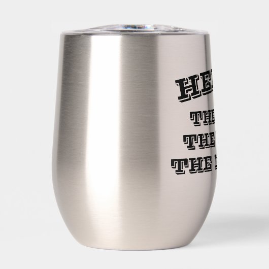 De man mytheeklegende gepersonaliseerd (Voorkant)