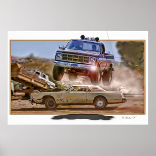 De man van de Herfst Poster